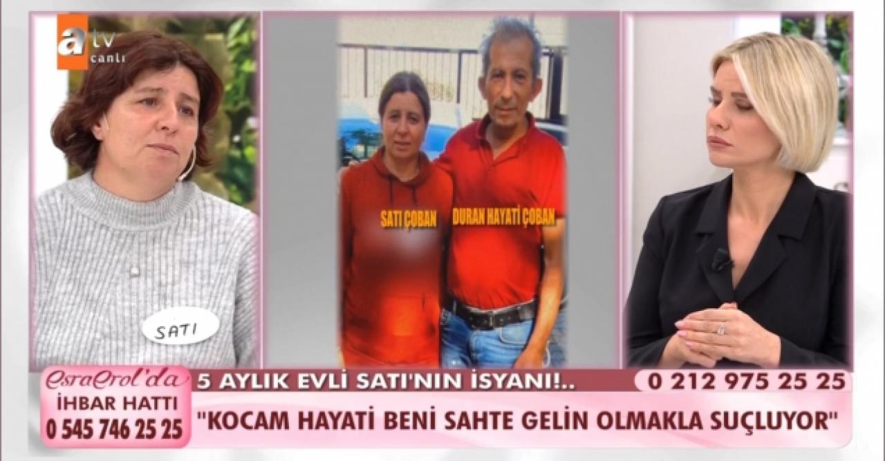 Esra Erol'da Satı Çoban kimdir?  Eşi Hayati onu dolandırıcılıkla suçladı