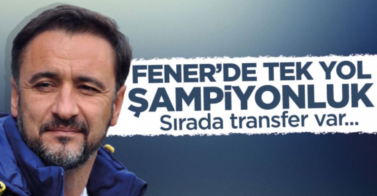 Fenerbahçe'de tek yol Süper Lig şampiyonluğu