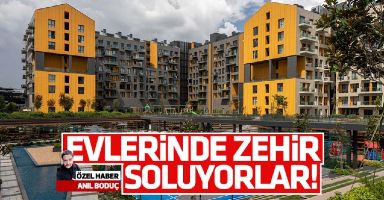 Evlerinde zehir soluyorlar!