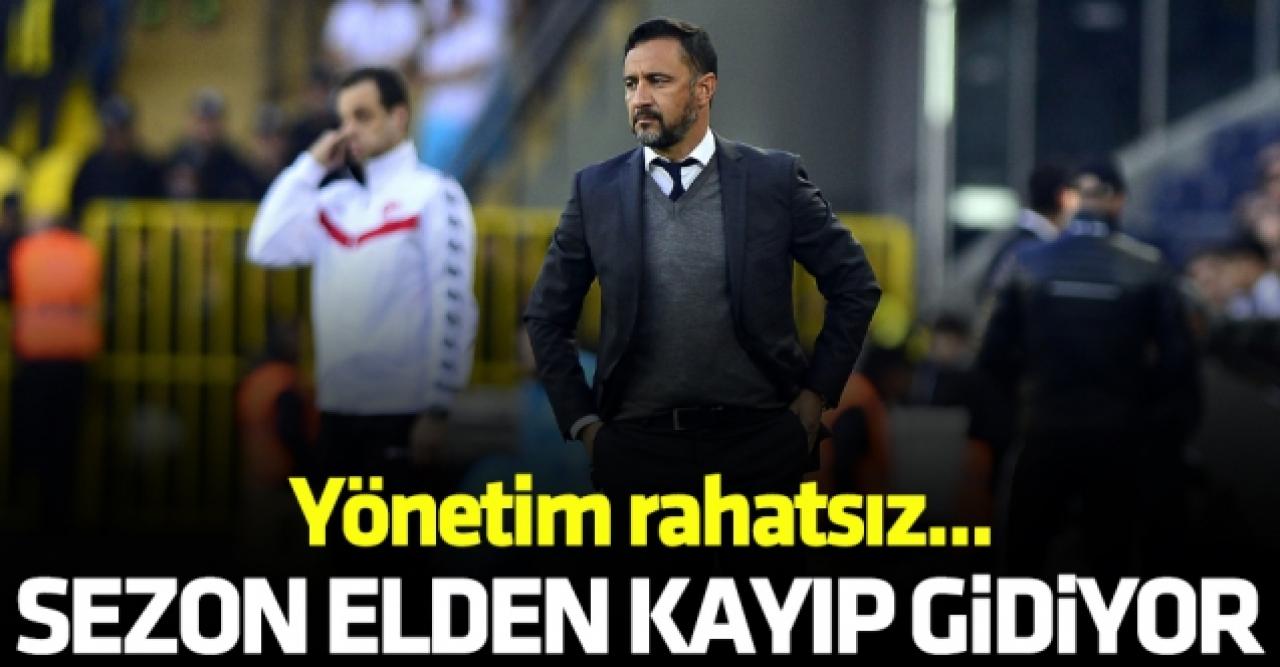 Fenerbahçe'de sezon elden kayıp gidiyor! Yönetim rahatsız, Vitor Pereira baskısı var