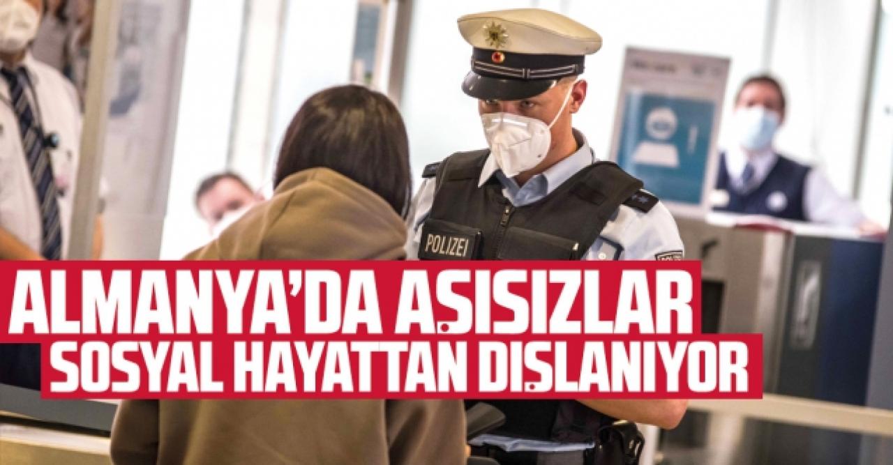 Almanya'da çok sert yeni kısıtlamalar: Aşısızlar sosyal hayattan dışlanıyor