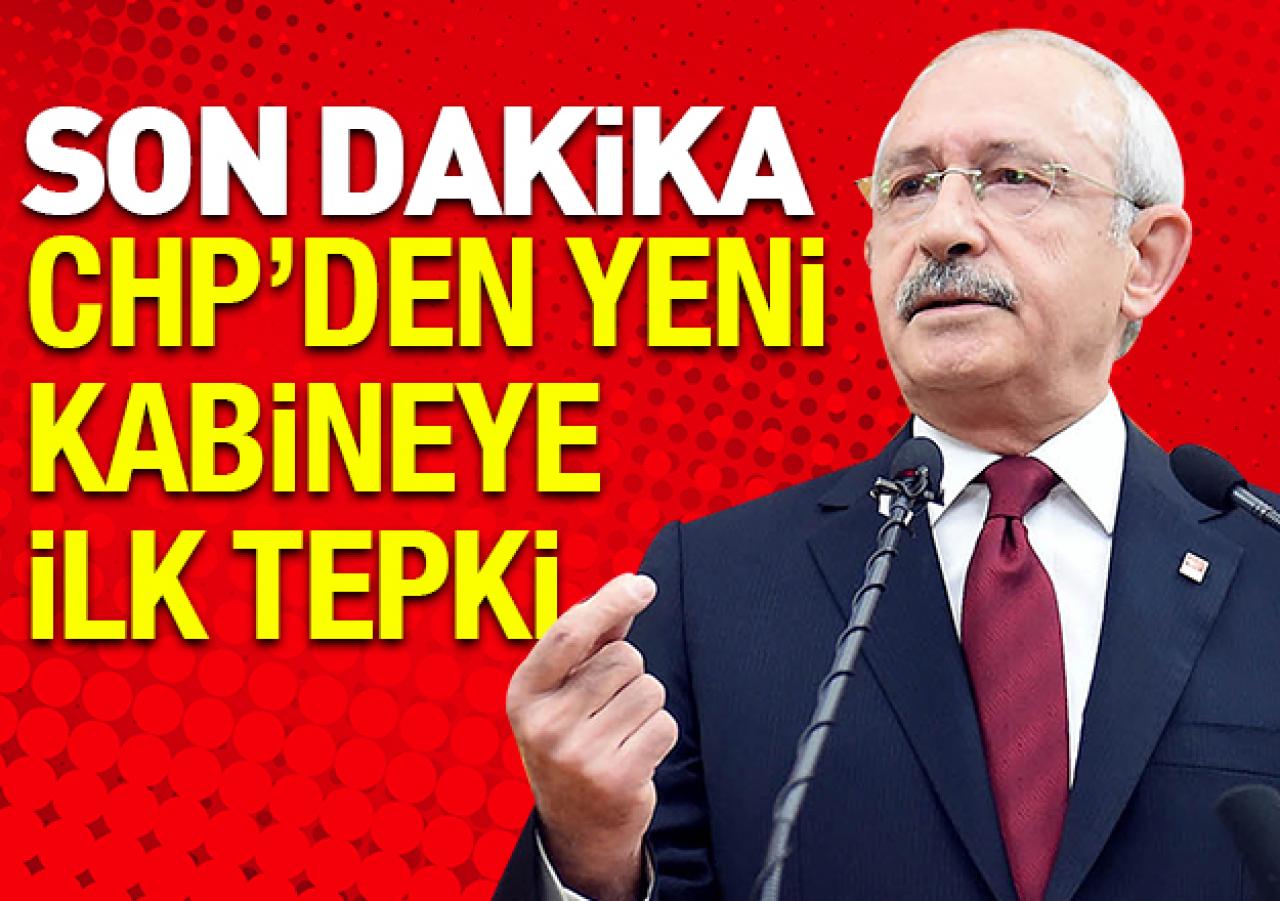 CHP'den kabineye ilk tepki: Lale devri!