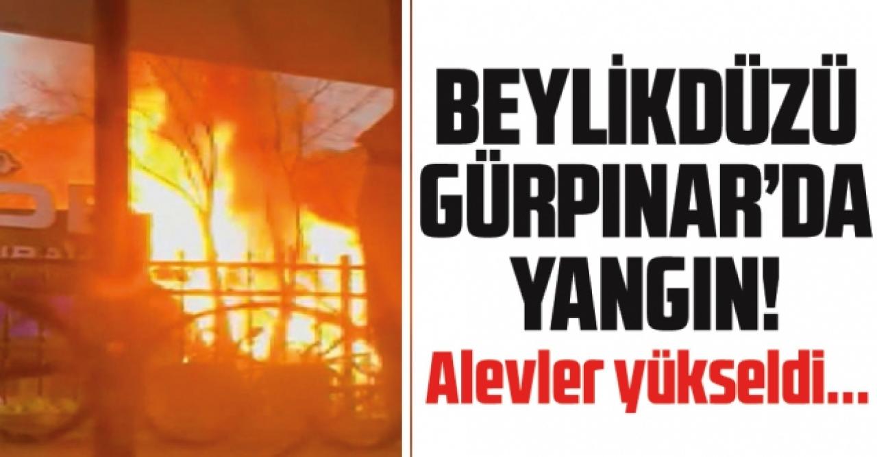 Beylikdüzü Gürpınar'da yangın!