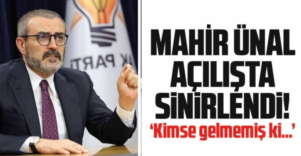 Mahir Ünal'dan Elbistanlılara açılış tepkisi