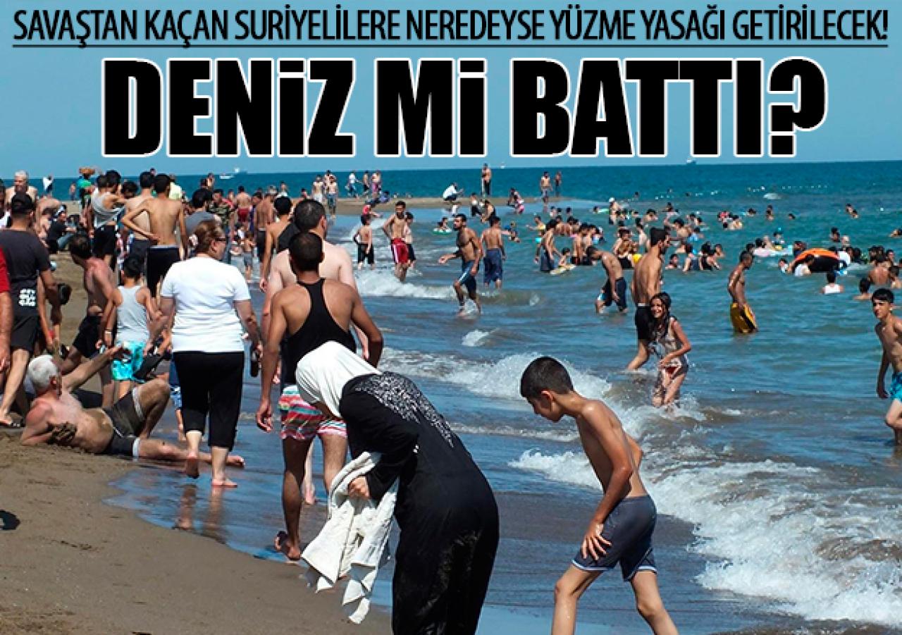 Deniz mi battı?