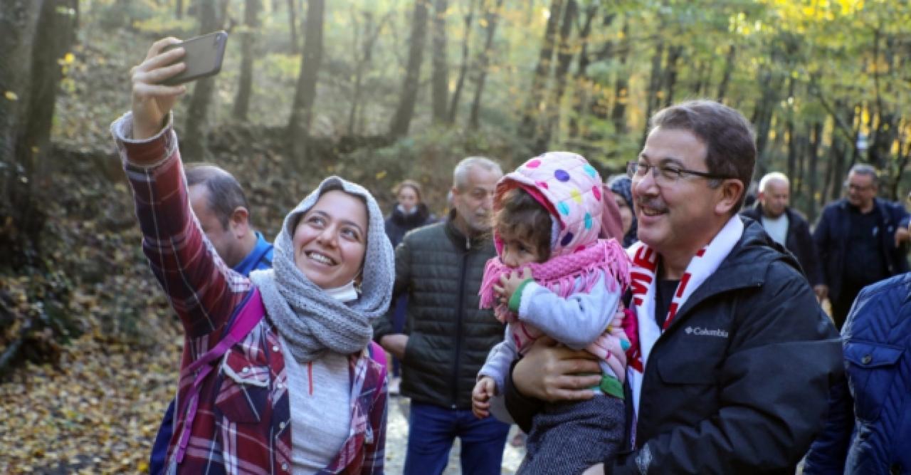 Doğa yürüyüşü bir başka güzel