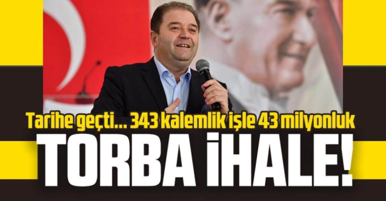 Maltepe'de 43 milyonluk torba ihale! 343 kalem iş için tek ihale ile tarihe geçti