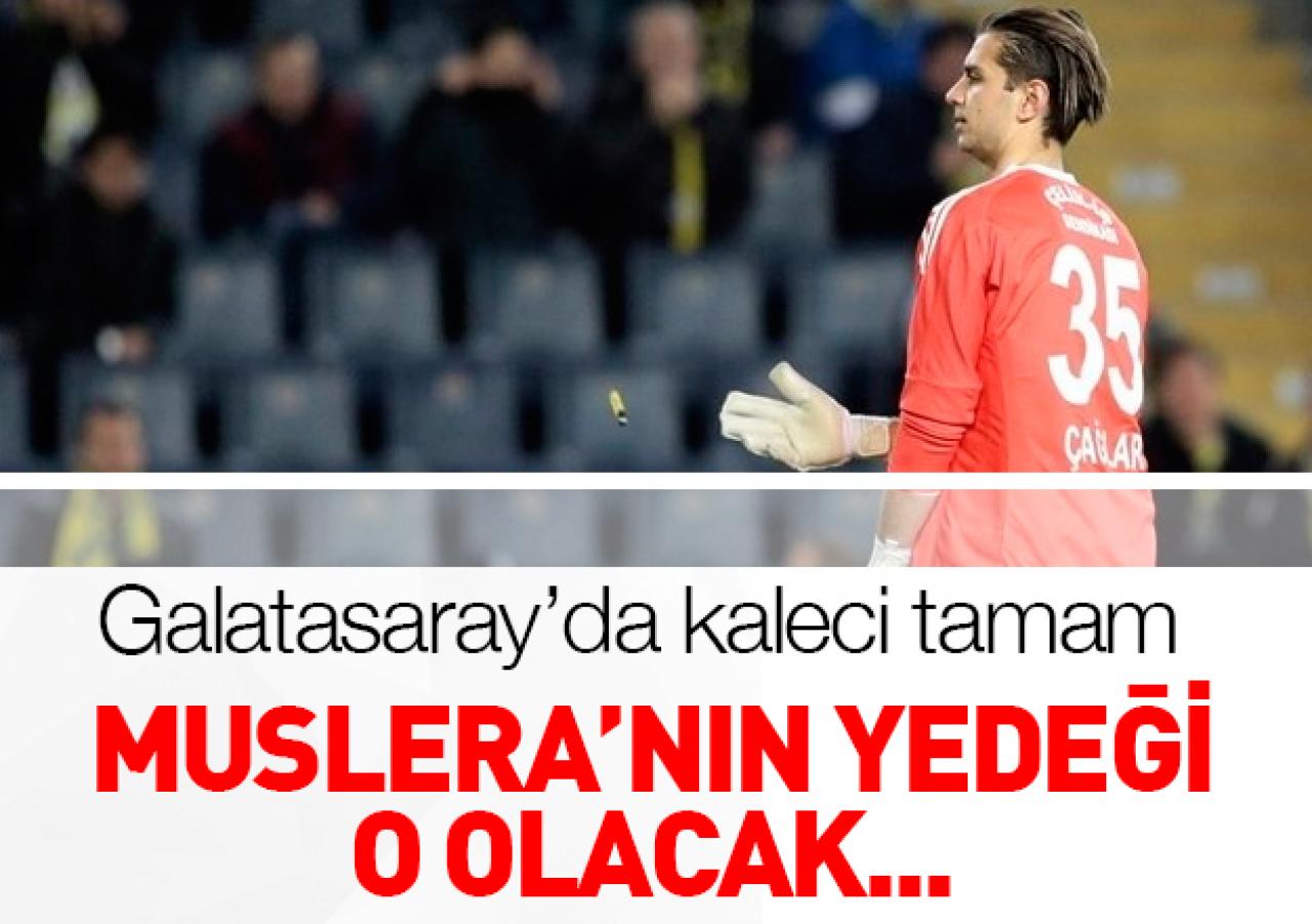 Galatasaray'ın kalecisi Çağlar