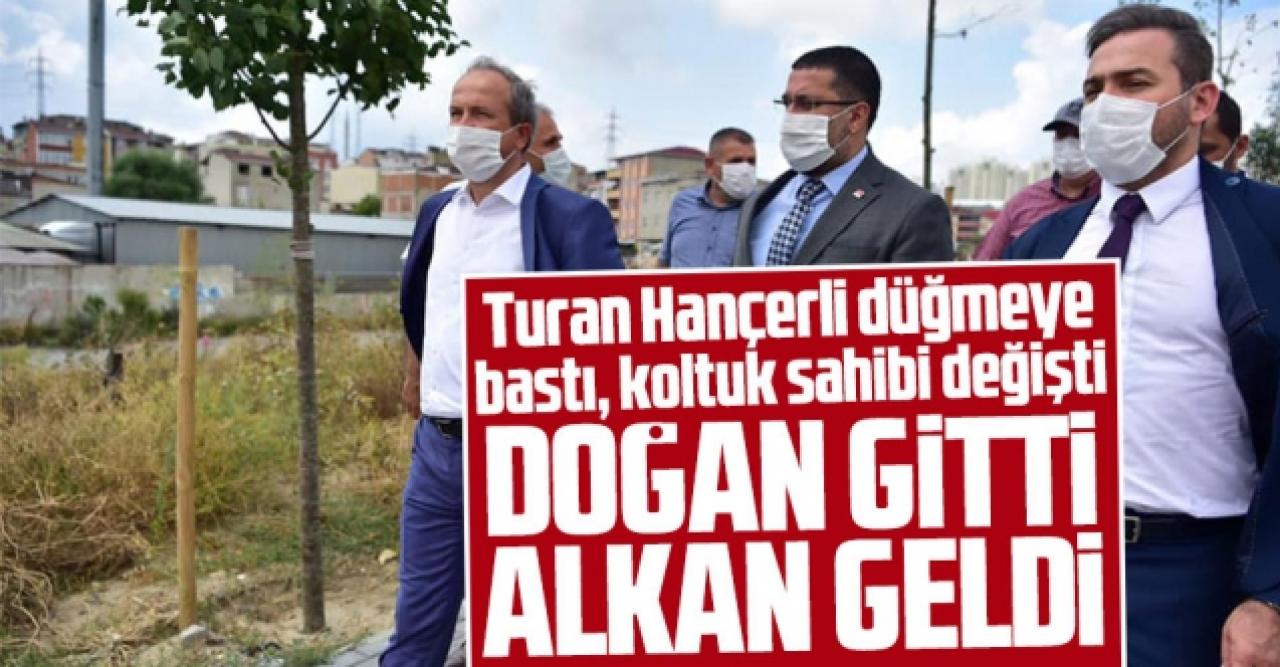 Turan Hançerli düğmeye bastı koltuk sahipleri değişti