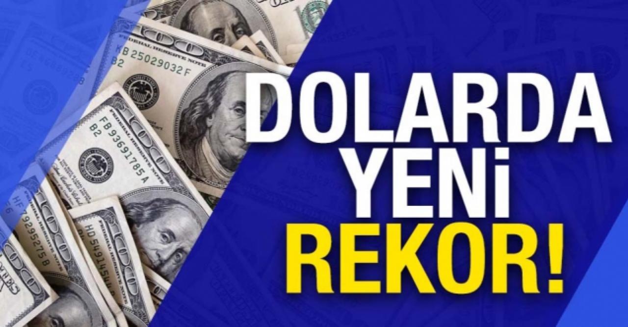 Dolar tarihi zirvesini yeniledi