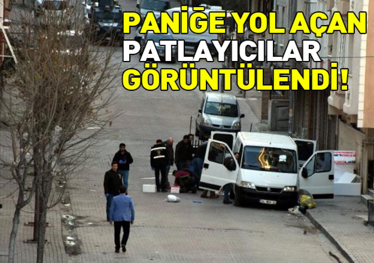 Patlayıcı dolu minibüsün fotoğrafları ortaya çıktı