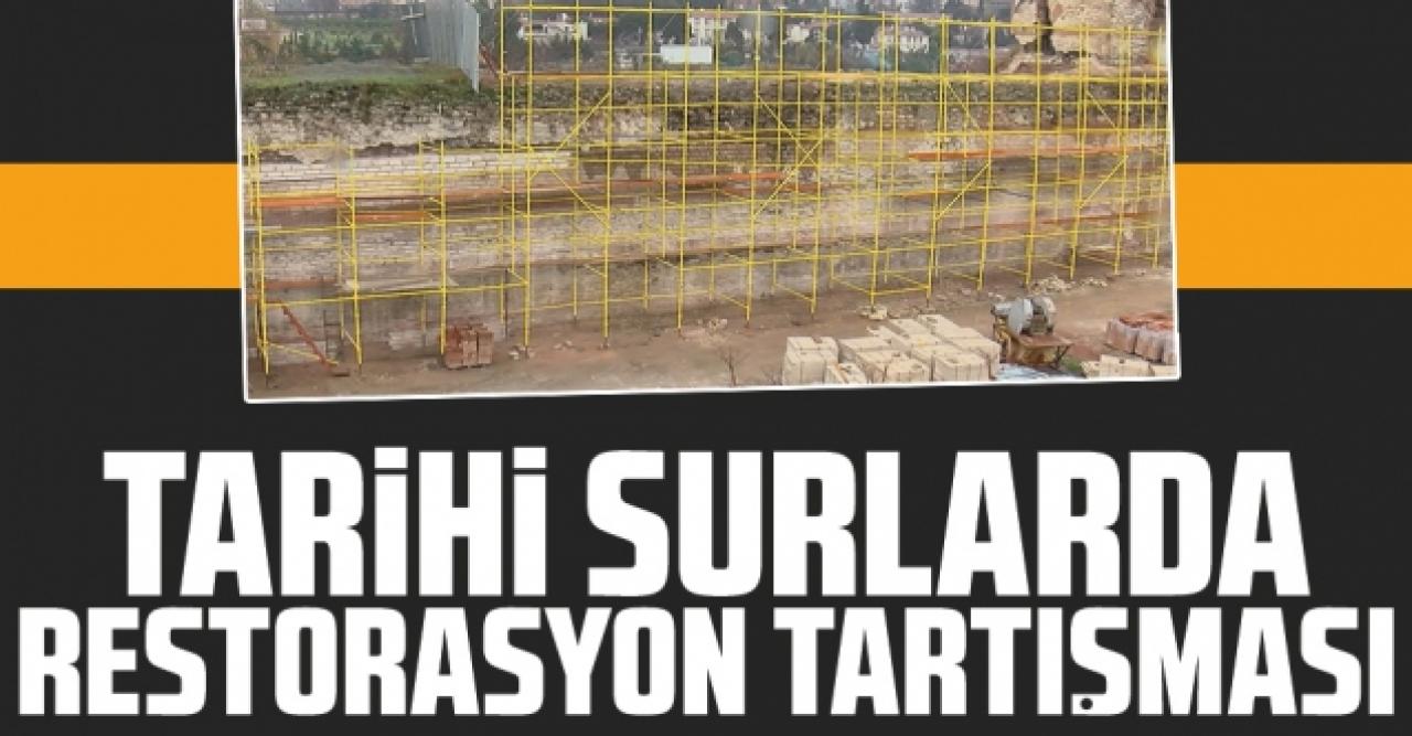 Tarihi surlarda restorasyon tartışması