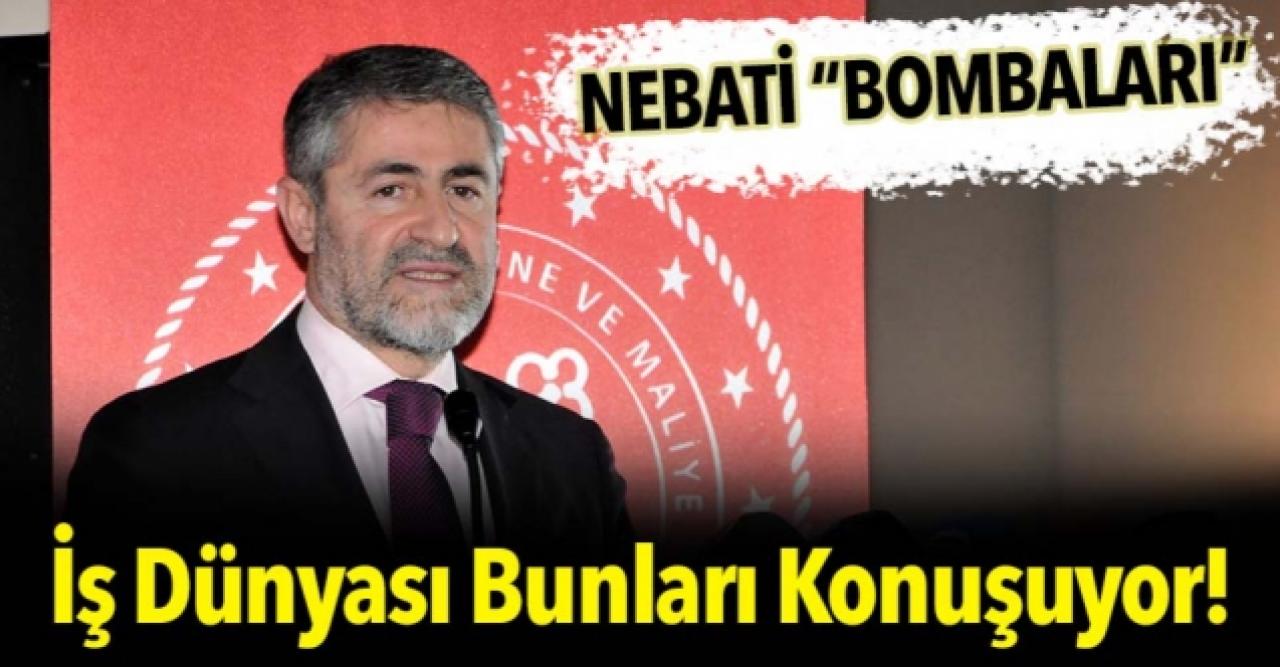 Nureddin Nebati bombaları!