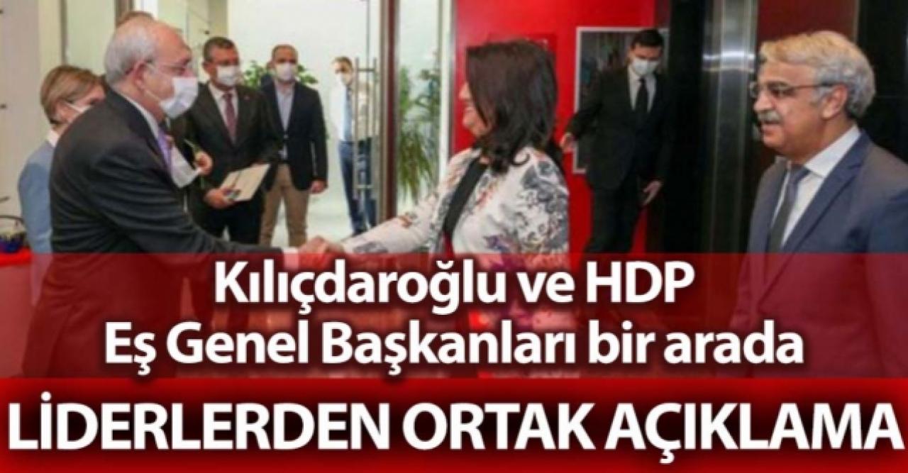 Kılıçdaroğlu ve HDP Eş Genel Başkanları bir araya geldi