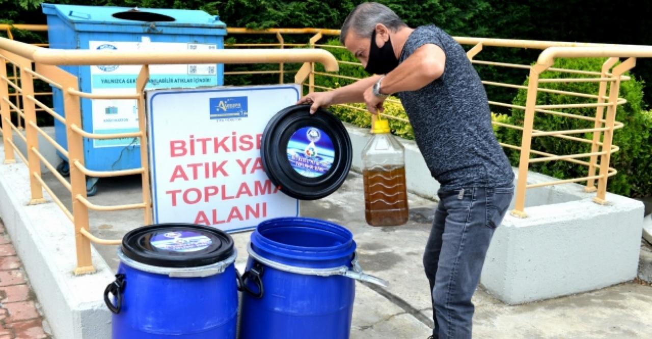 Kartal'da atık yağlar toplanacak