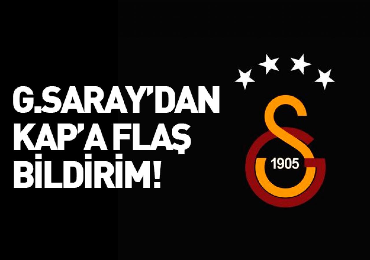 Galatasaray'da ayrılık resmileşti!