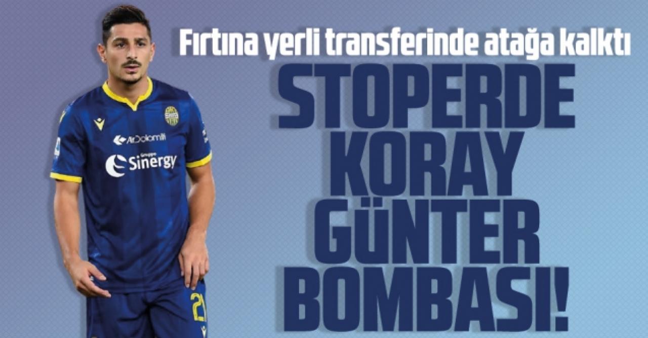 Trabzonspor'dan Koray Günter bombası! Koray Günter kimdir?