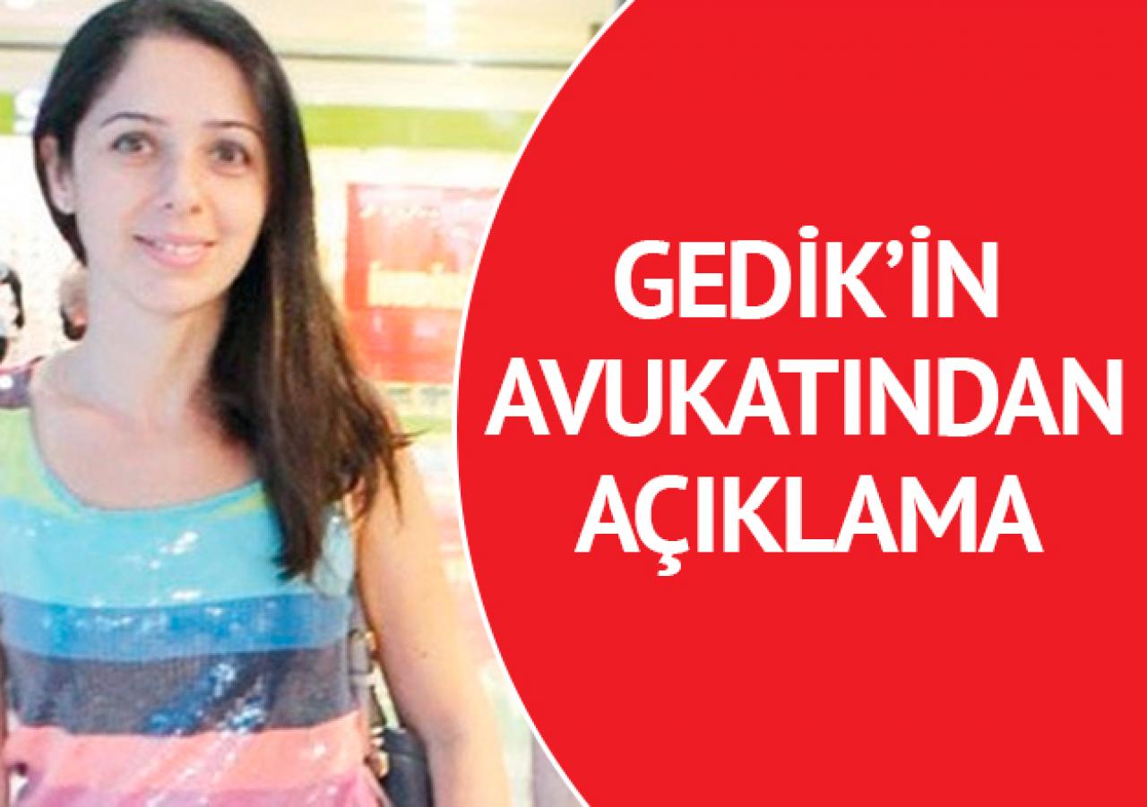 Sinem Gedik'in avukatından açıklama