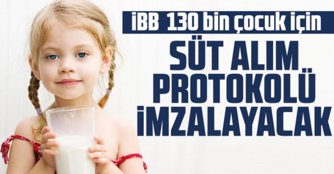 İBB süt alımı protokolü imzalayacak