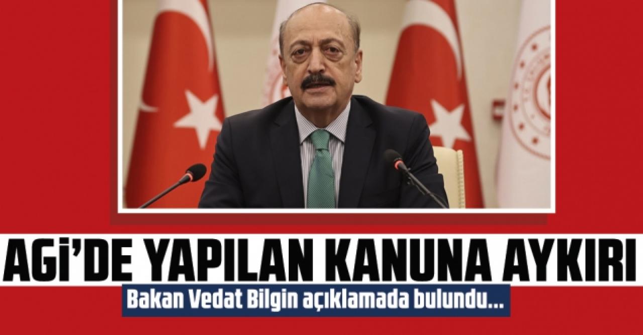 Bakan Vedat Bilgin'den 'AGİ' ve '3600 ek gösterge' açıklaması