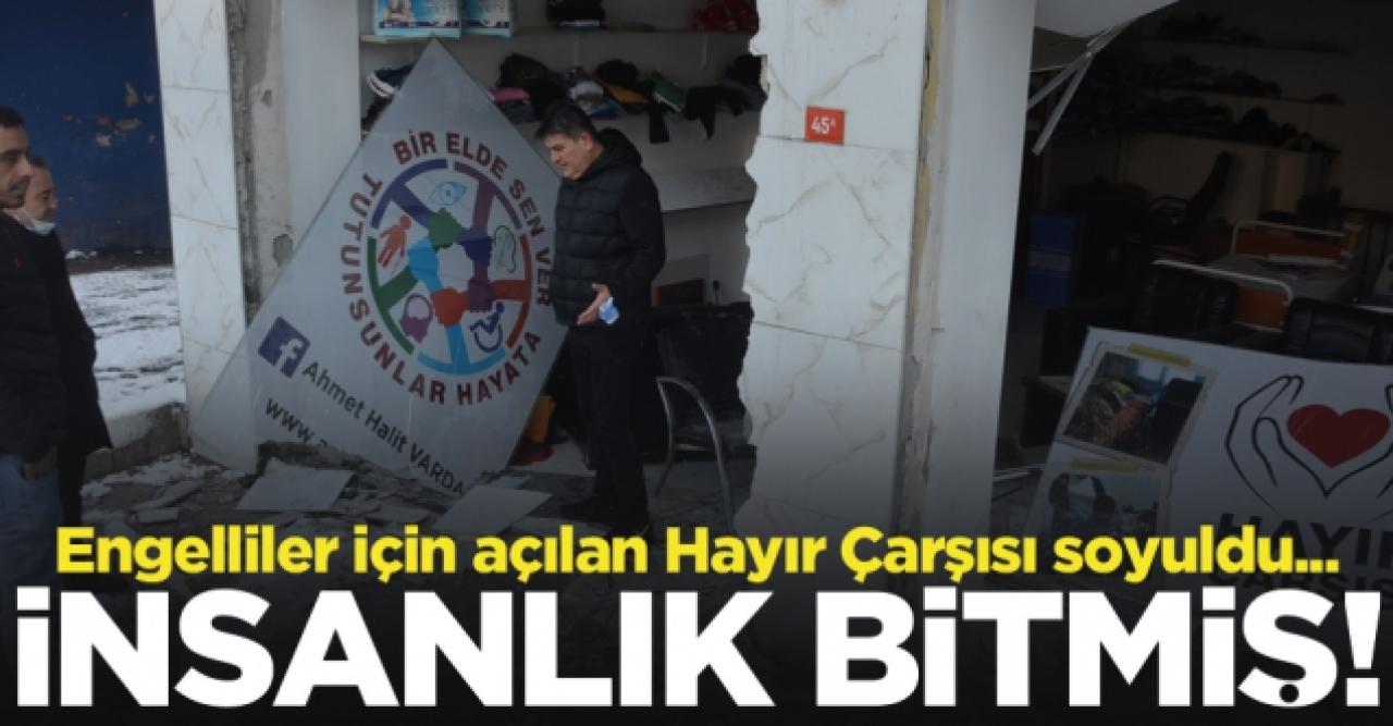 Avcılar'da Hayır Çarşısı soyuldu!