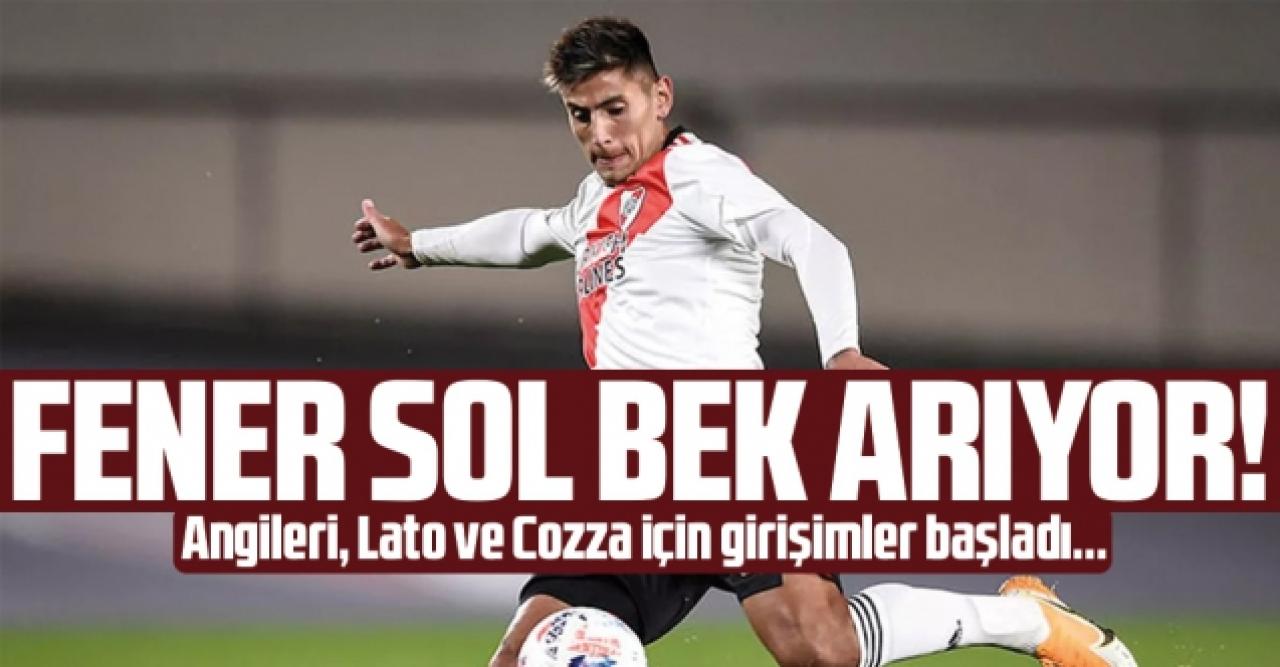 Fenerbahçe'de acil sol bek aranıyor