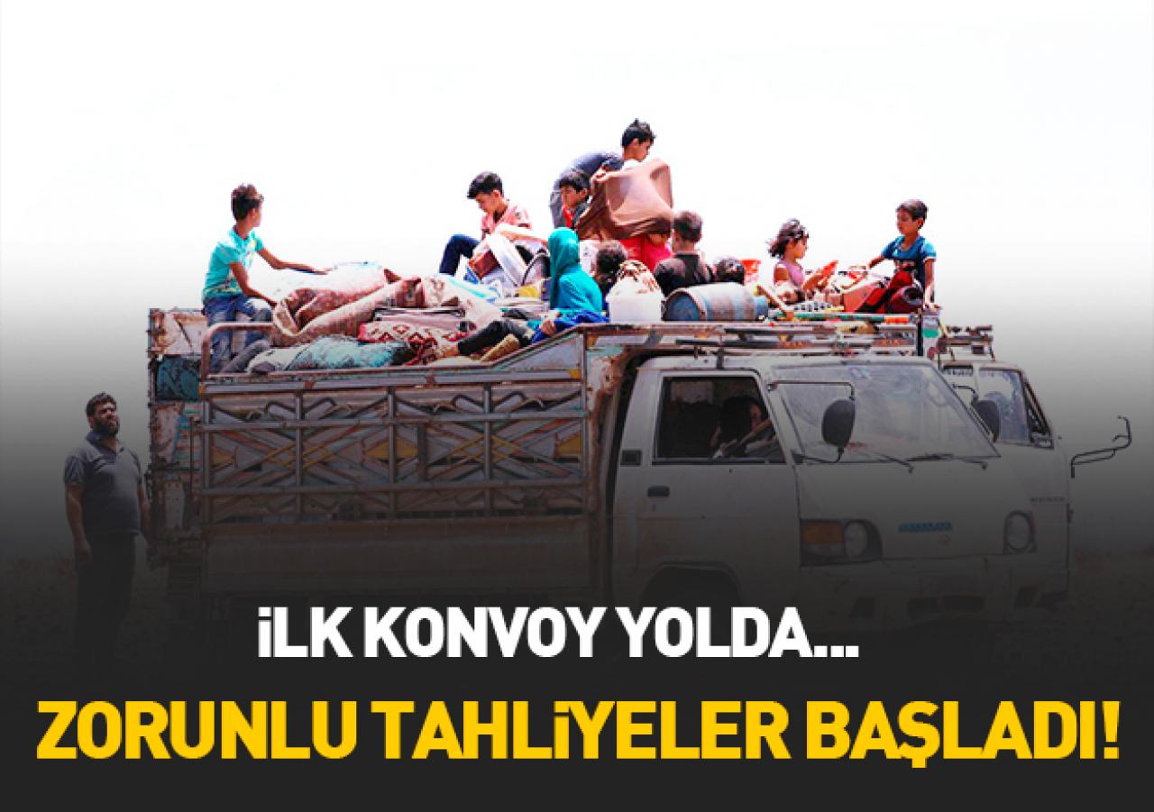 Dera’da zorunlu  tahliyeler başladı!