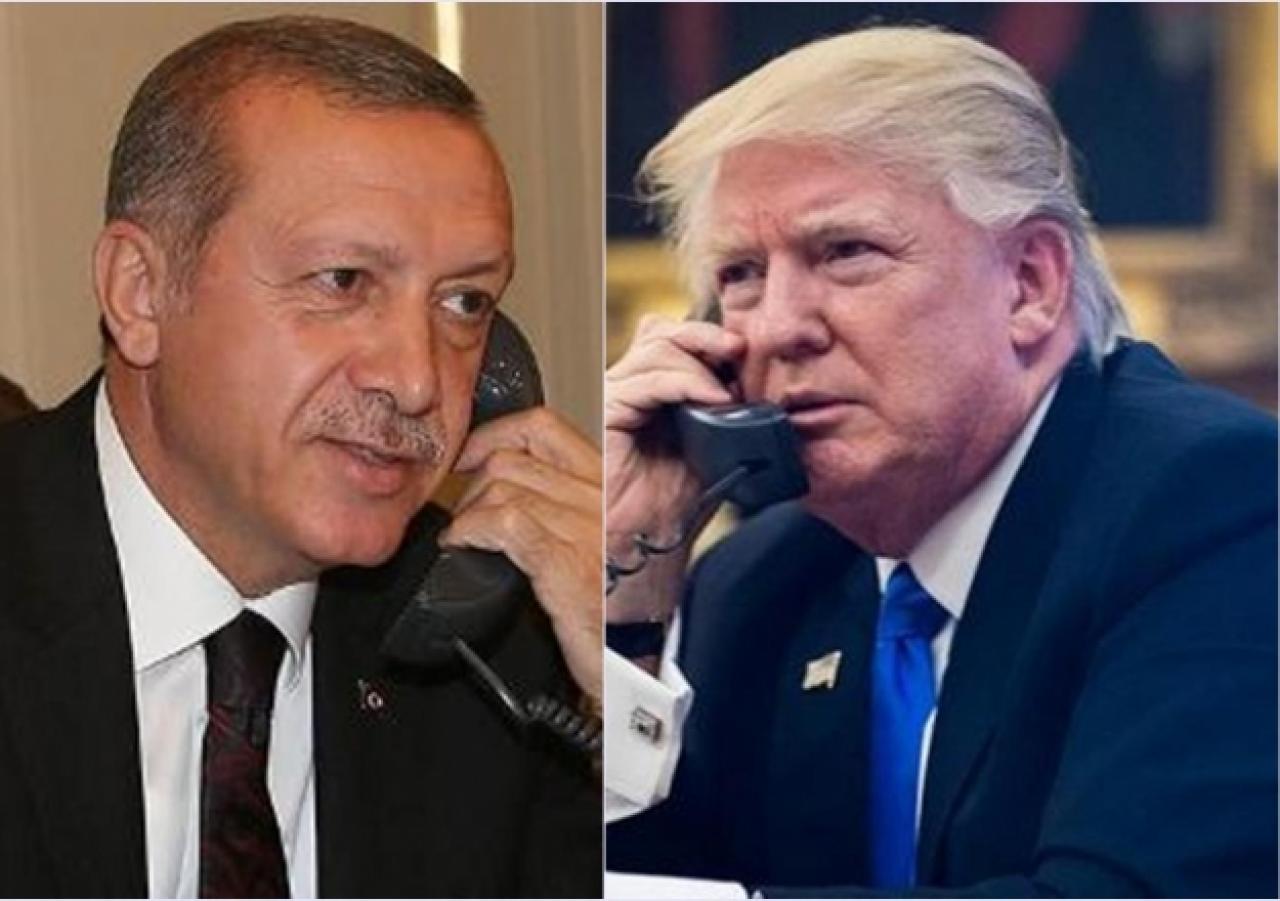 Erdoğan ile Trump görüştü