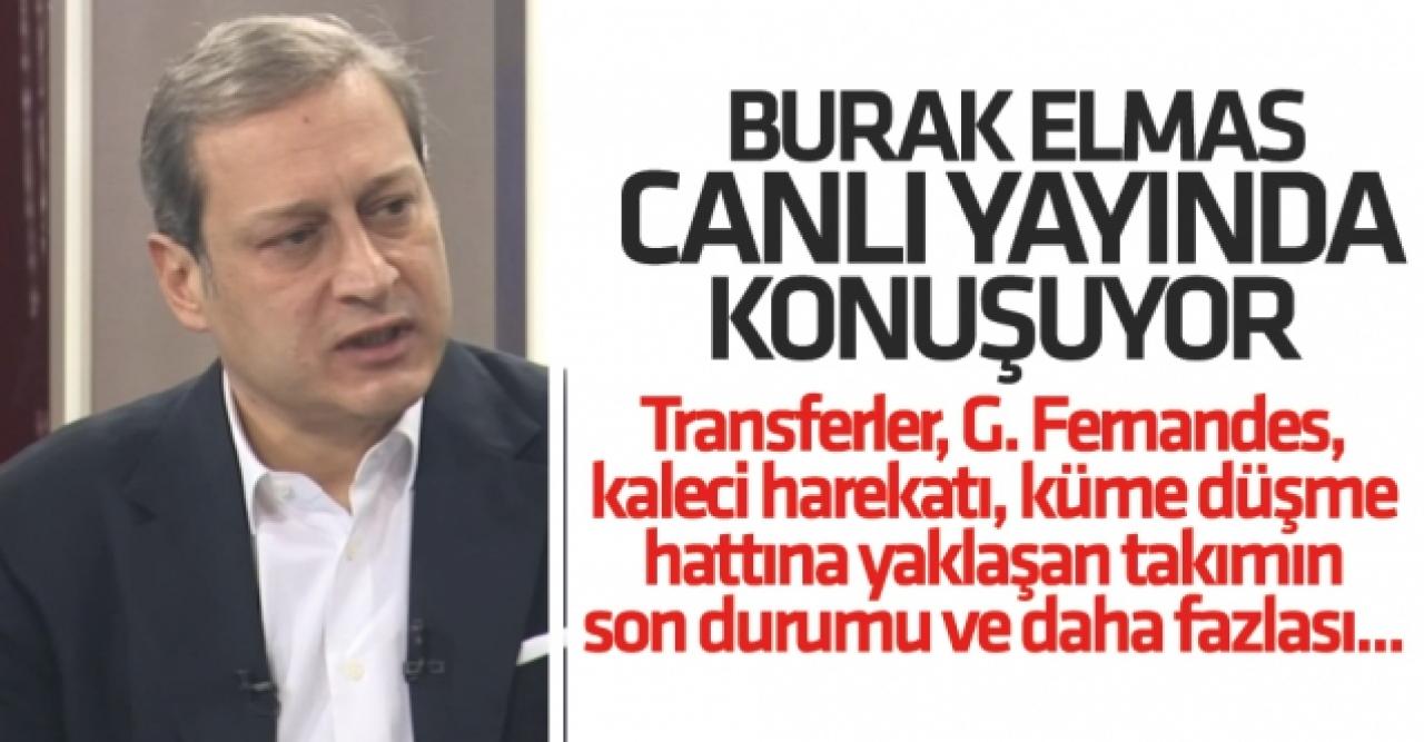 Burak Elmas GSTV'ninin canlı yayınında konuşuyor: Gedson Fernandes, transferler ve kaleci...