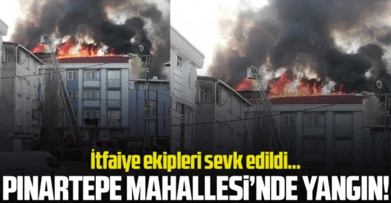 Esenyurt Pınar Mahallesi'nde yangın