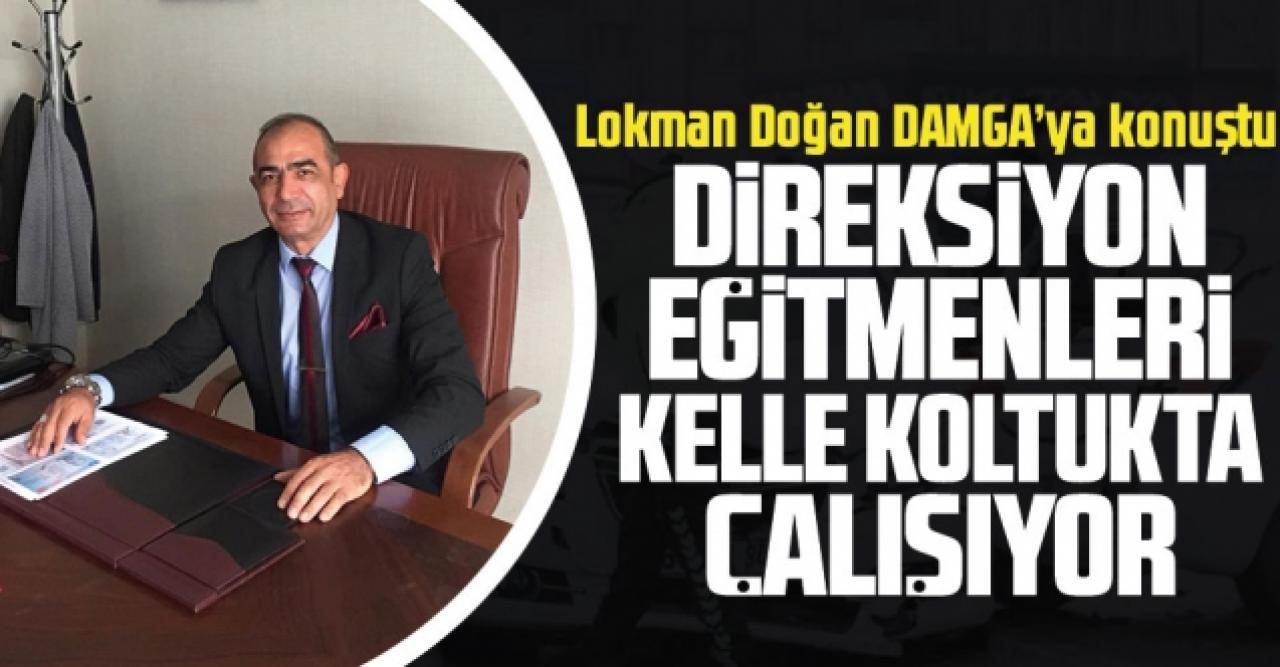 Direksiyon eğitmenleri kelle koltukta çalışıyor