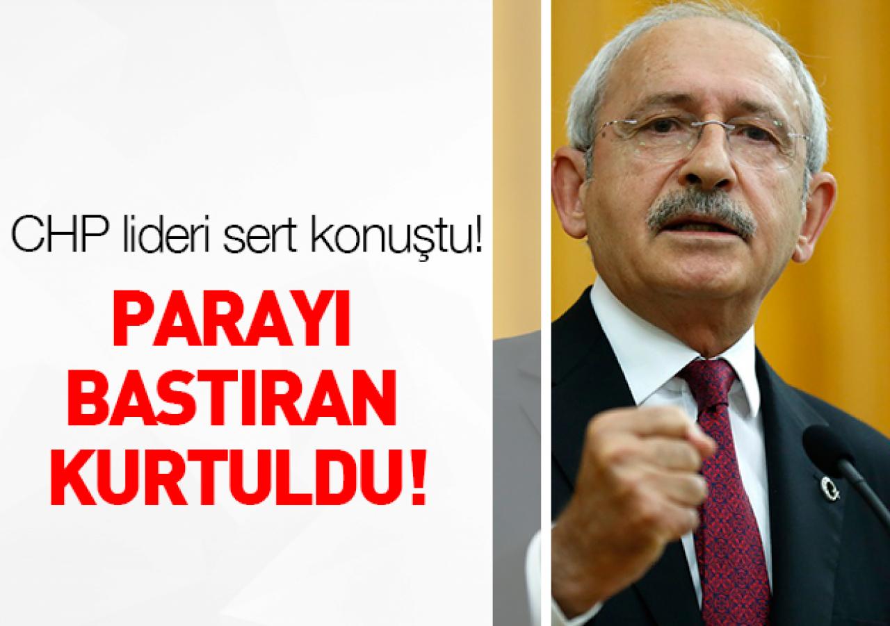 Parayı bastıran kurtuldu!