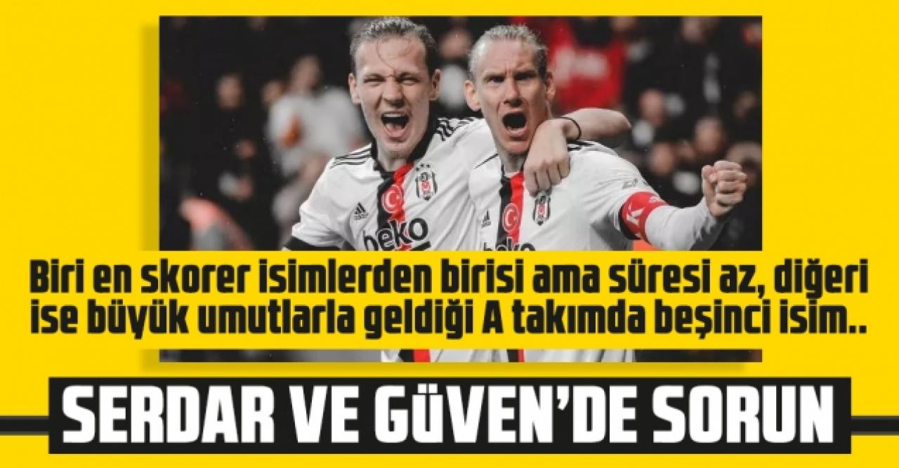 Beşiktaş'ta Güven Yalçın ve Serdar Saatçı sıkıntısı