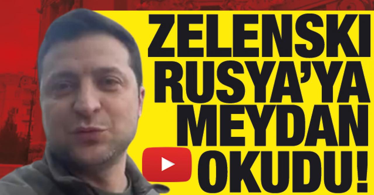 Zelenski Rusya'ya meydan okudu: Silahları bırakmayacağız