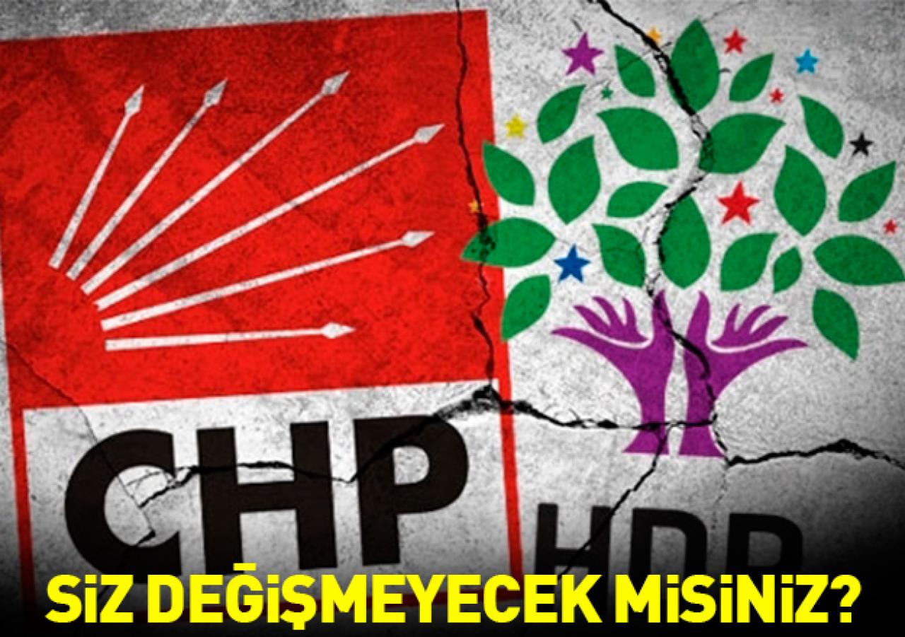 Peki siz hiç değişmeyecek misiniz?