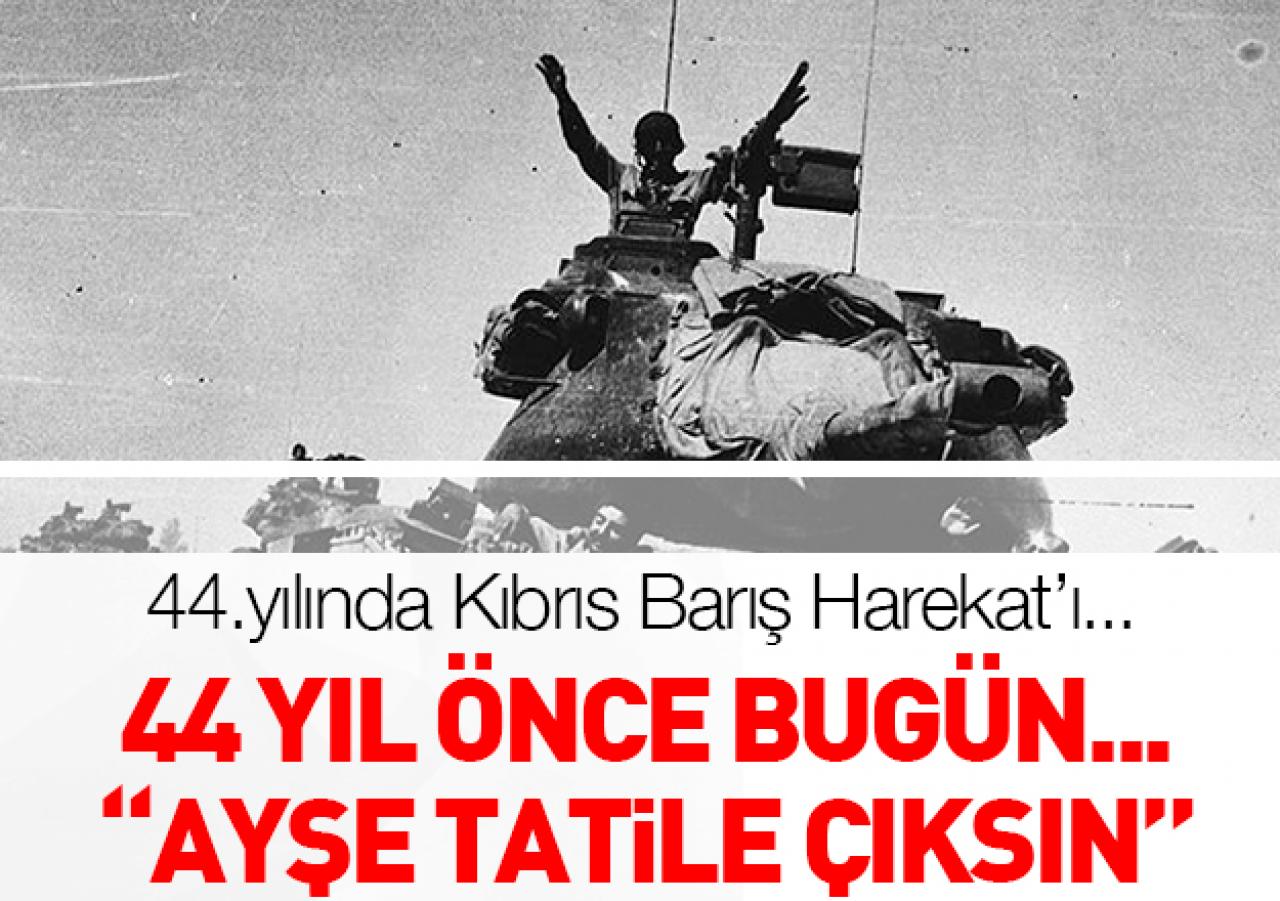 Kıbrıs Barış Harekatı'nın 44.yıl dönümü