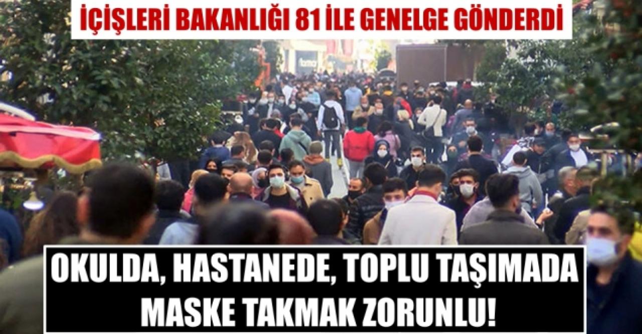 Okulda, hastanede, toplu taşımada maske takma zorunluğu devam edecek