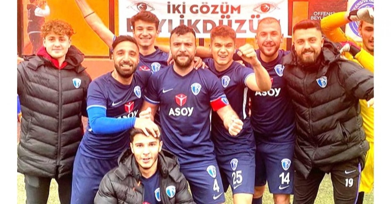 Beylikdüzüspor'dan 5-1 yerde zafer geldi