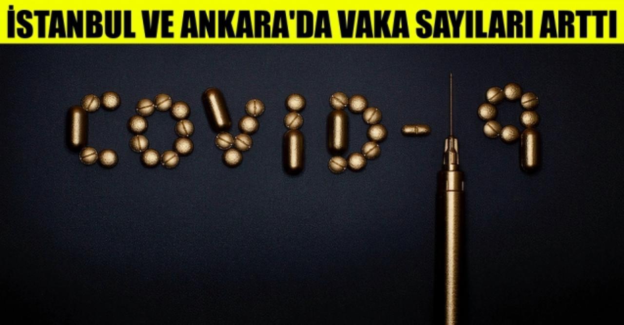 İstanbul ve Ankara'da vaka sayısı arttı