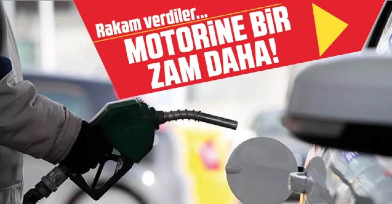 Motorine bu geceden itibaren 1 lira 96 kuruş zam!