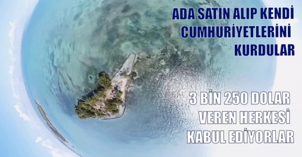 Karayip adası alıp, kendi cumhuriyetlerini kurdular