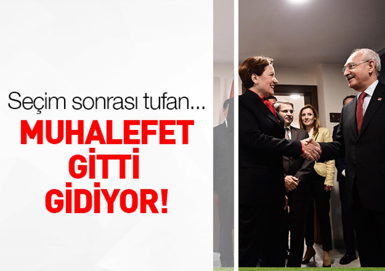 Muhalefet gitti gidiyor!