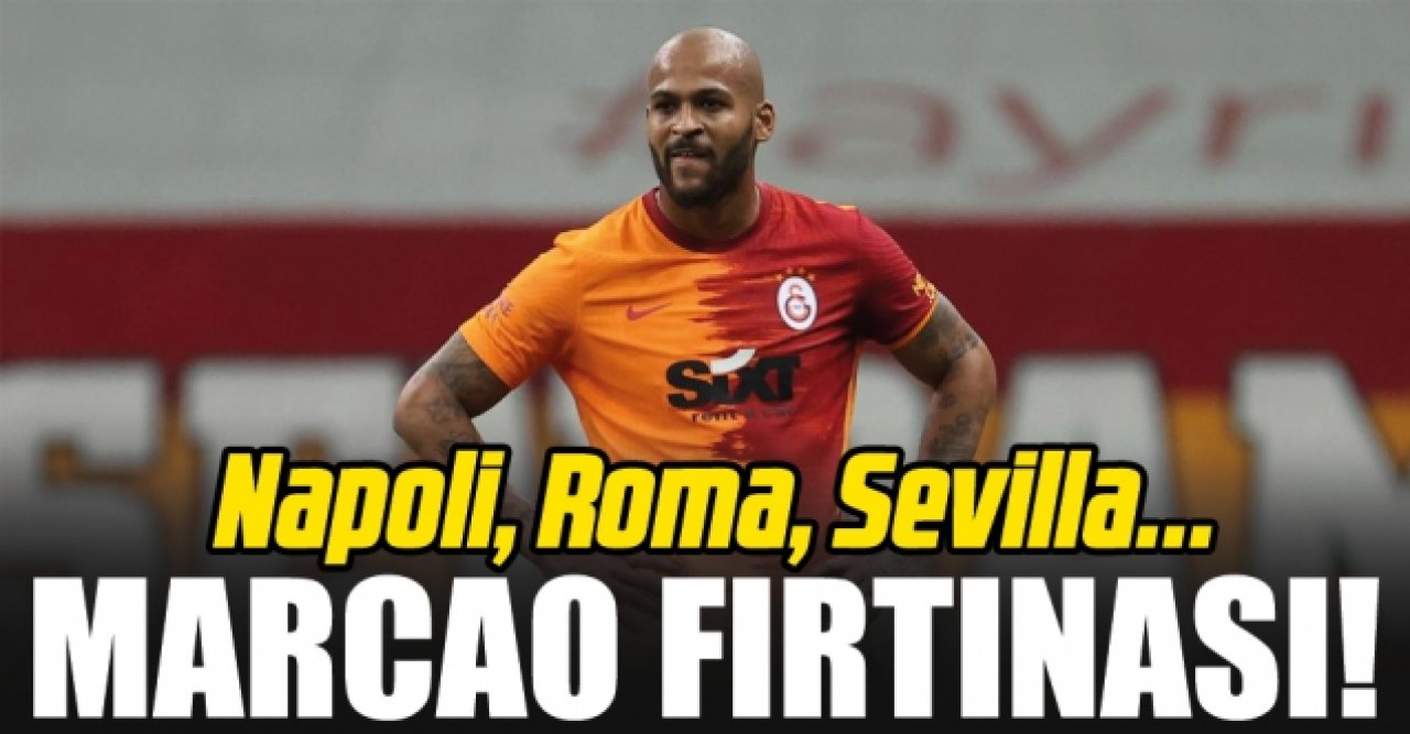 Galatasaray'da Marcao fırtınası!