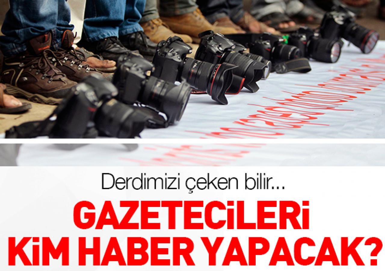 Gazetecileri kim haber yapacak?