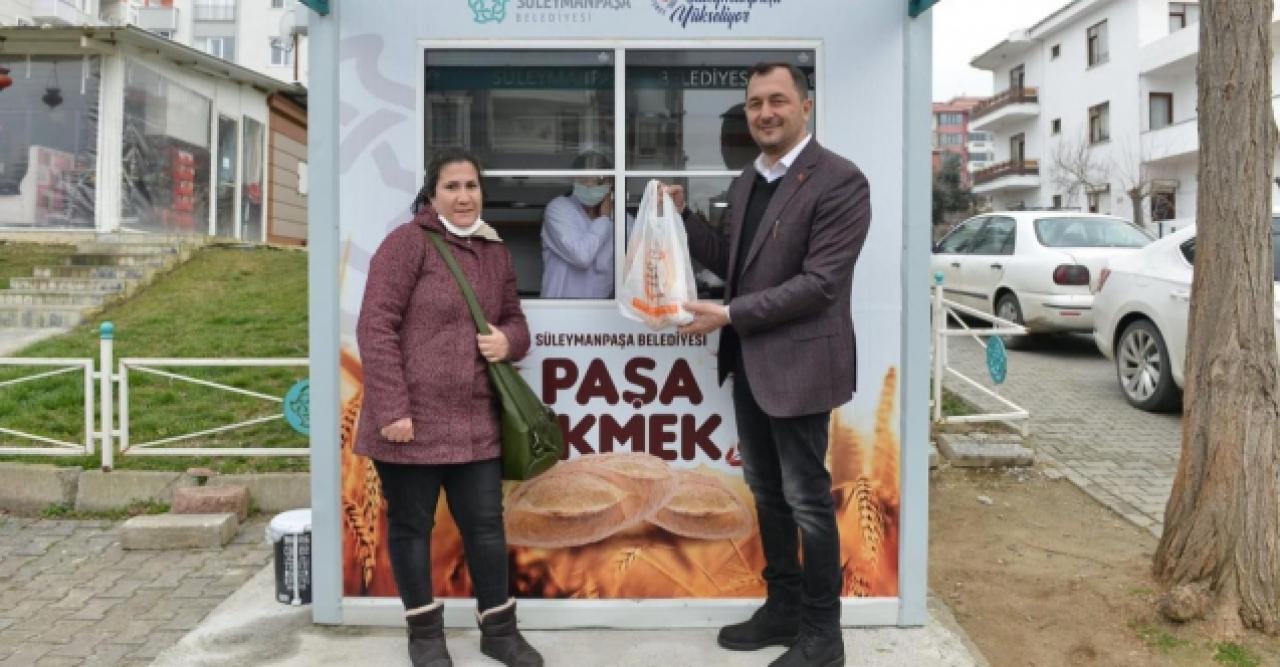 Süleymanpaşa'da ucuz ekmek var