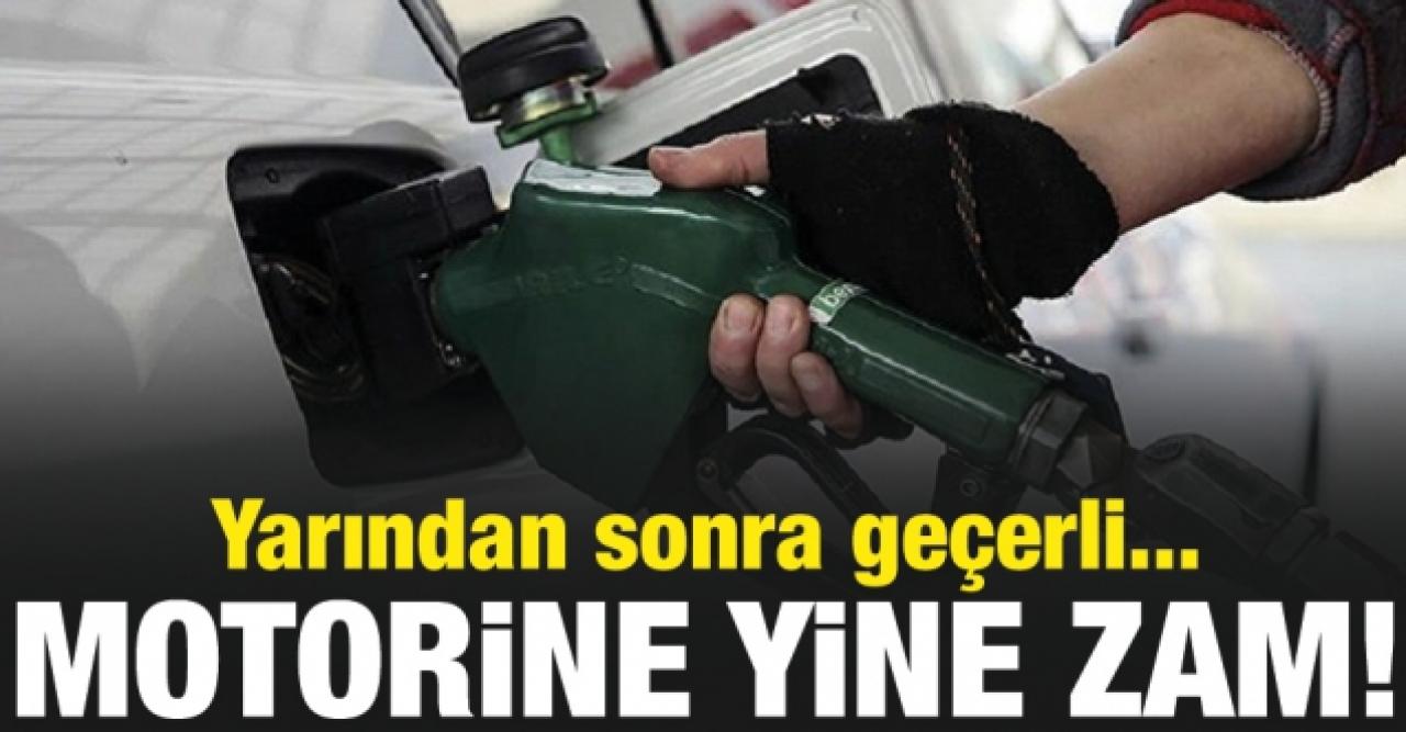 Gece yarısından sonra motorine 1.37 lira zam daha!