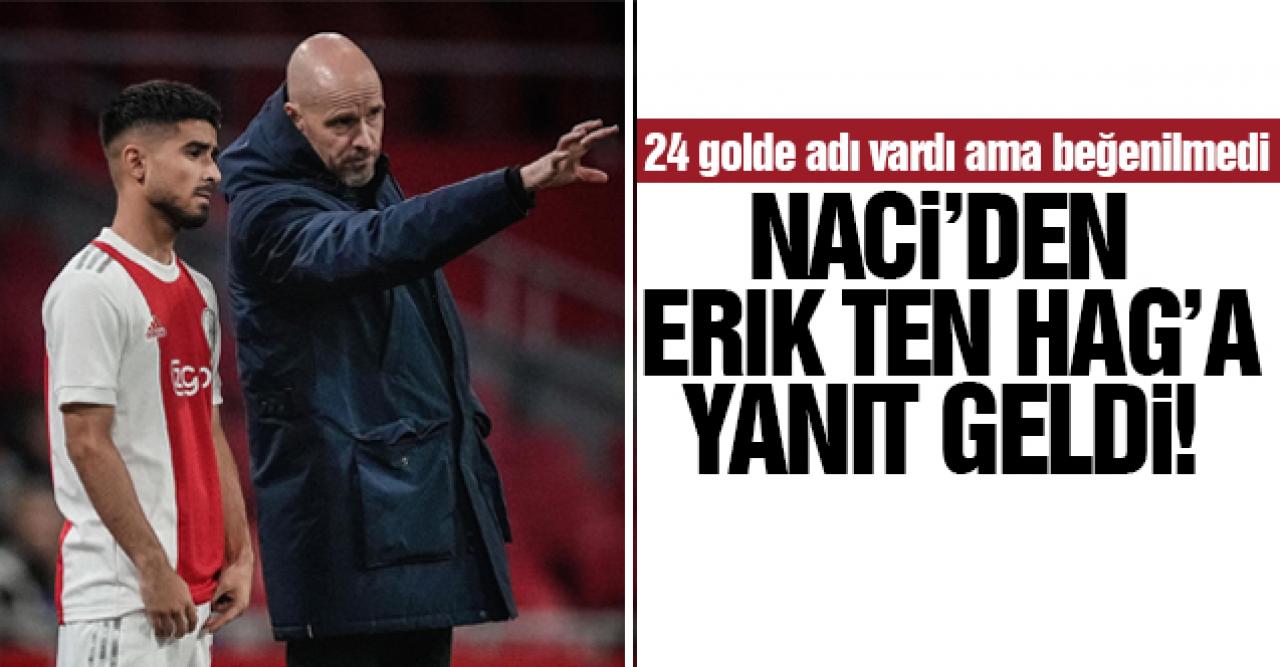 Naci Ünüvar'dan Erik Ten Hag'a yanıt geldi: Ajax'ta başarılı olmak istiyorum