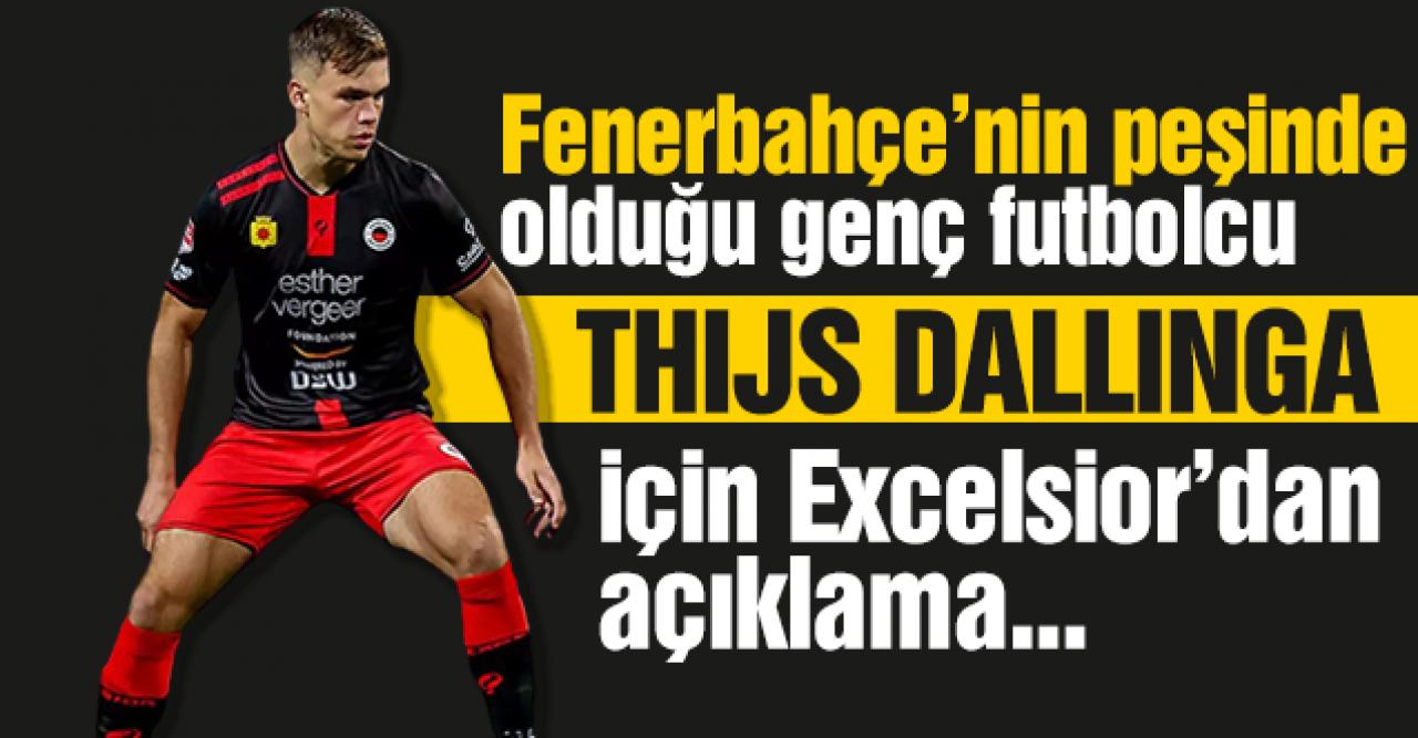 Thijs Dallinga için Excelsior Rotterdam'dan açıklama