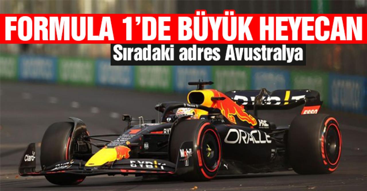 2022 Formula 1 (F1) Avustralya Grand Prix'i (GP) yarışı canlı izle - Avustralya GP izle - S Sport canlı izle