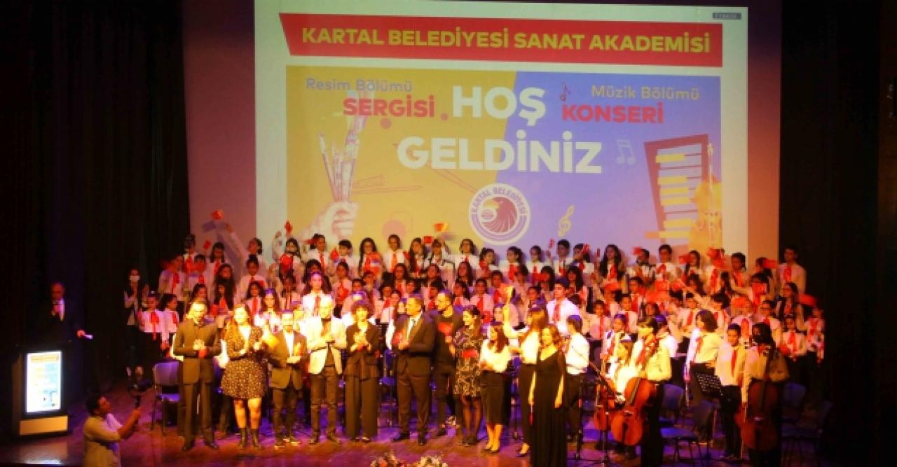 Sanat Akademisi’nin yetenekli öğrencilerinden resim sergisi ve 23 Nisan konseri